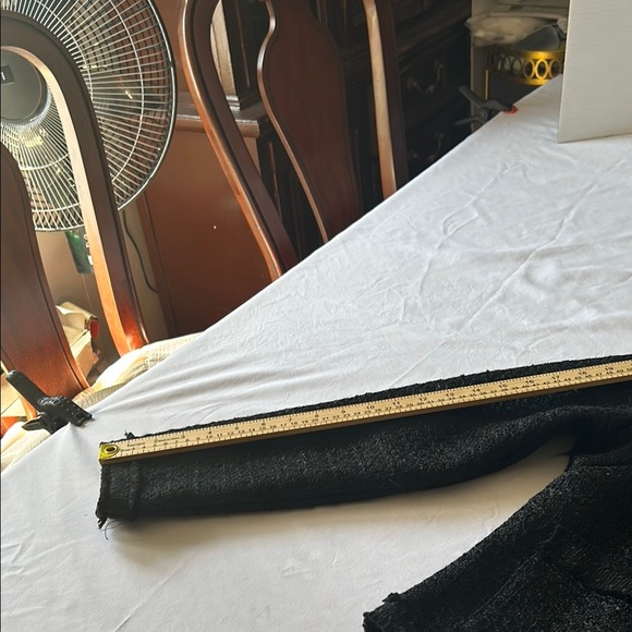 Chic Black Jacket with Pearl Accents - Picture 5 of 6